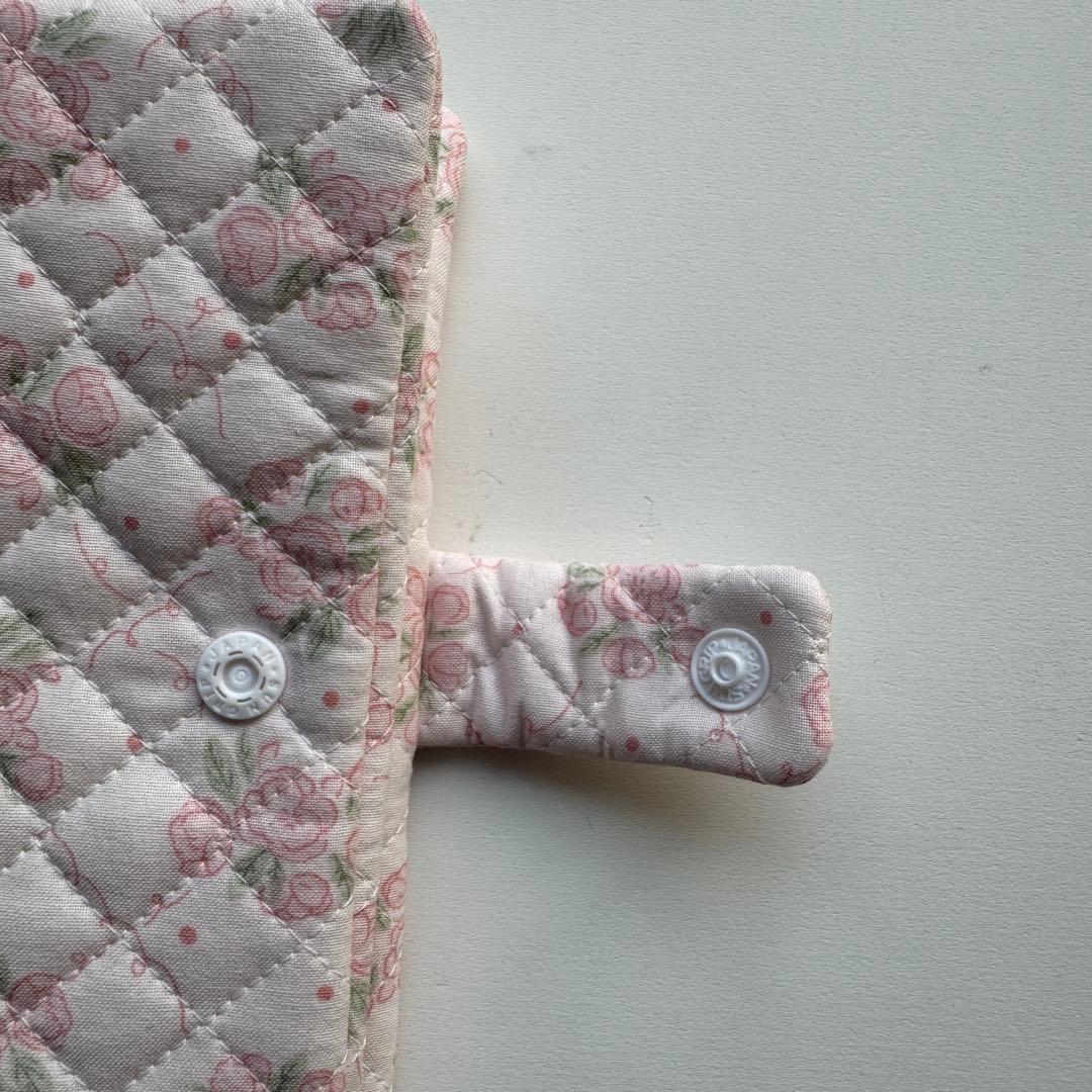 バインダーカバー　ピンク　花柄　A6 ティーコースター　韓国