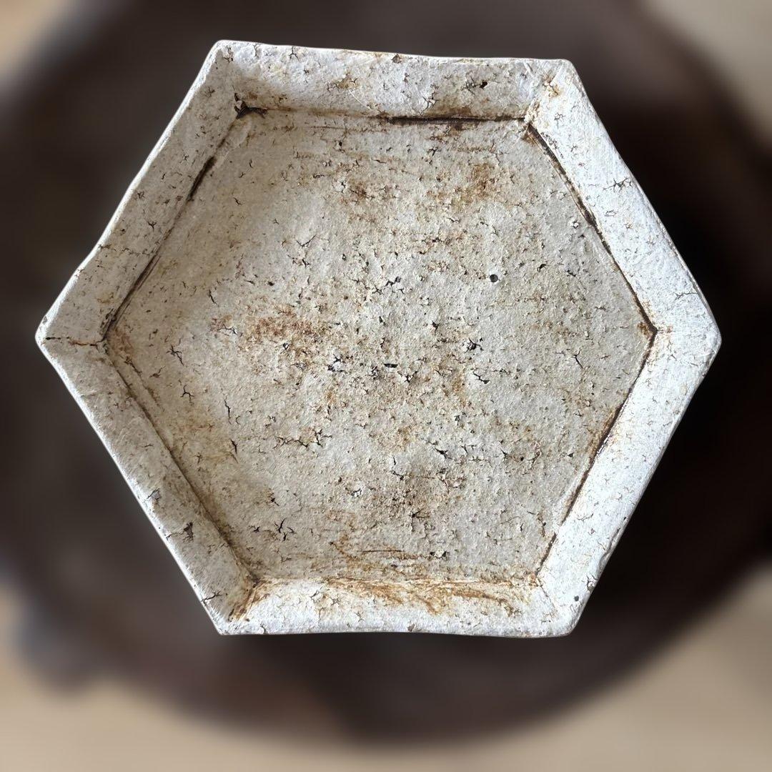 内田鋼一氏作 六角盤