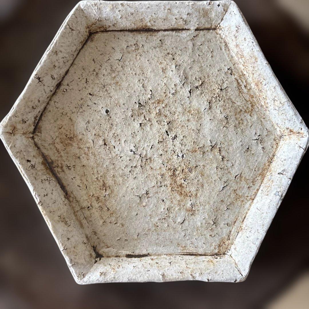 内田鋼一氏作 六角盤