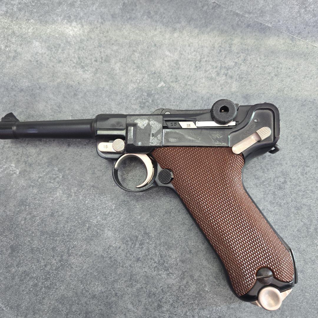 ​【当時物・希少】タナカワークス ルガー P-08 外箱・説明書付 昭和レトロ