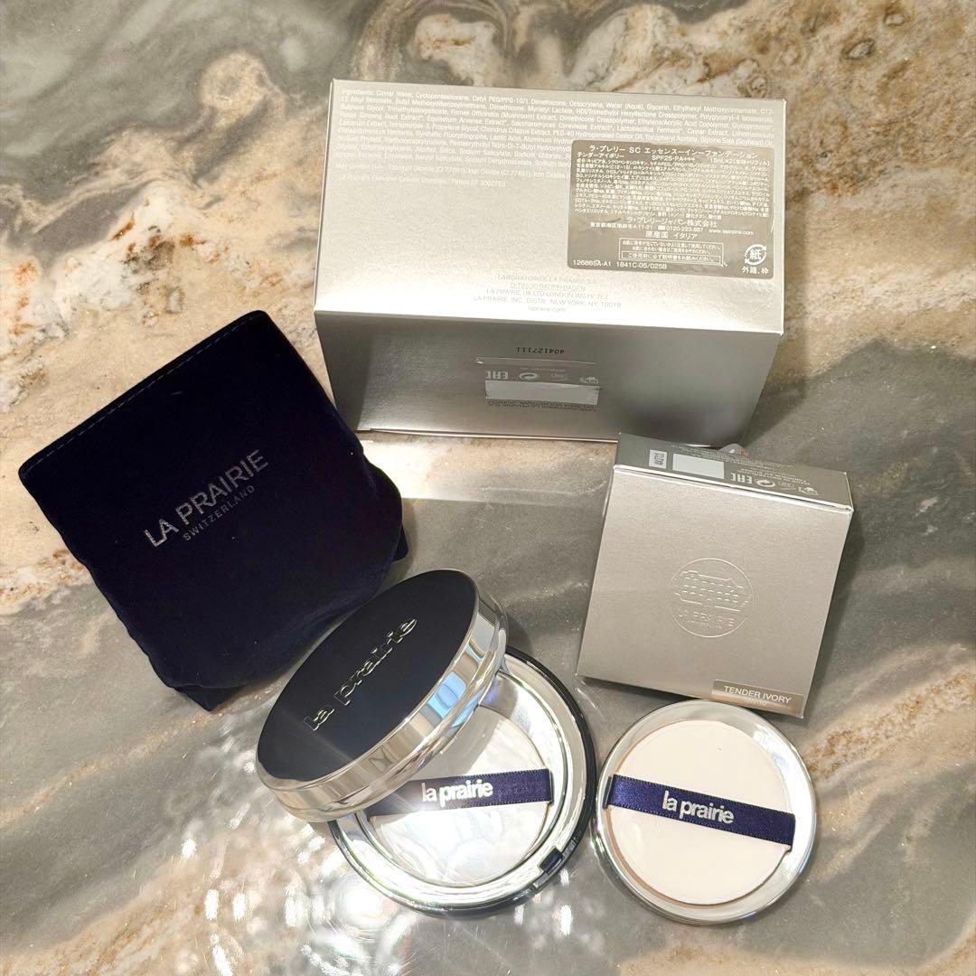 ラプレリーSCエッセンス-イン-ファンデーション　テンダーアイボリー15ml×2