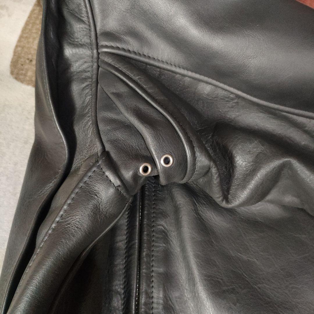 重厚な革質　美品　人気 Schott　641 牛タグ　３４ ヘビーステアハイド