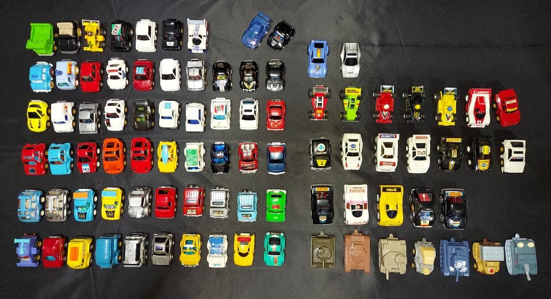 ◆　大幅値下げ！　極美品揃い　昭和の８７台含むレアなチョロQ１００台以上　◆