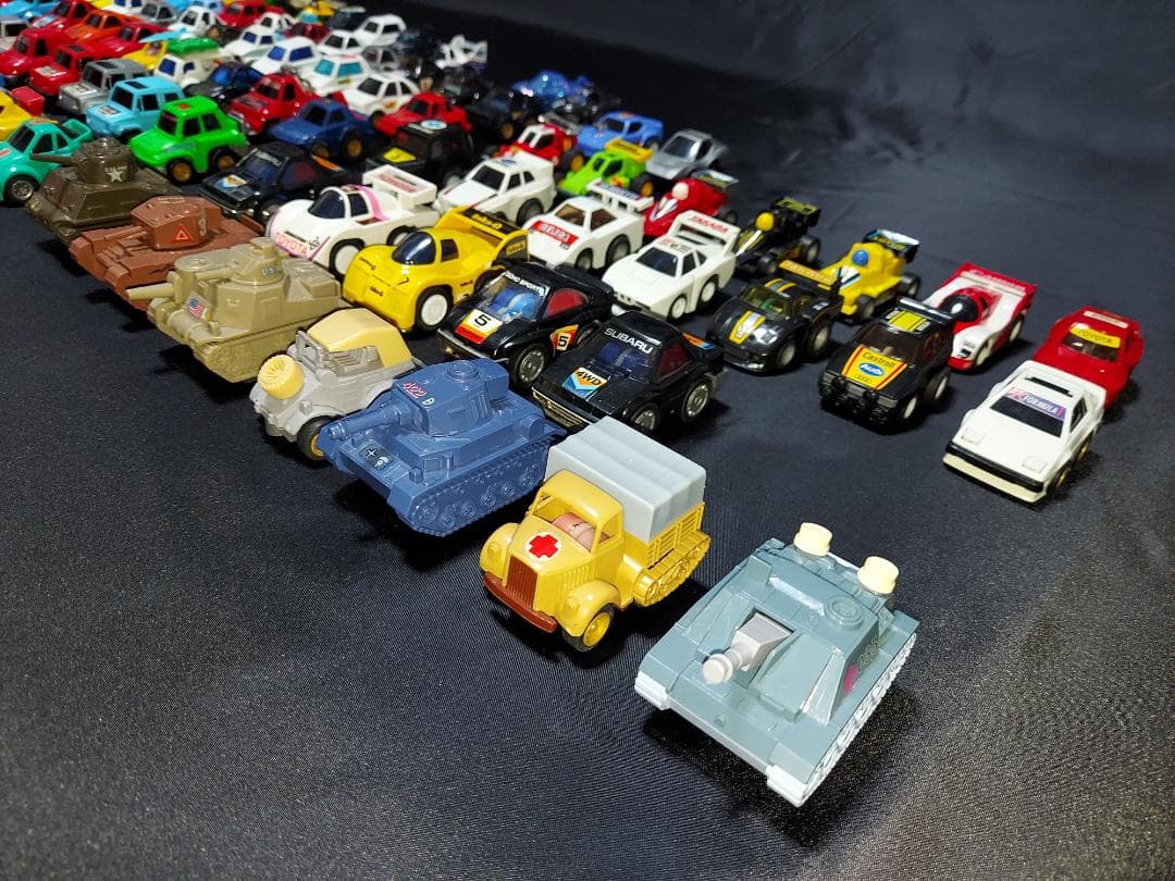 ◆　大幅値下げ！　極美品揃い　昭和の８７台含むレアなチョロQ１００台以上　◆