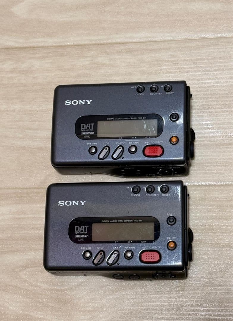 SONY DAT デジタルオーディオテーププレーヤー 2台セットTCD-D7