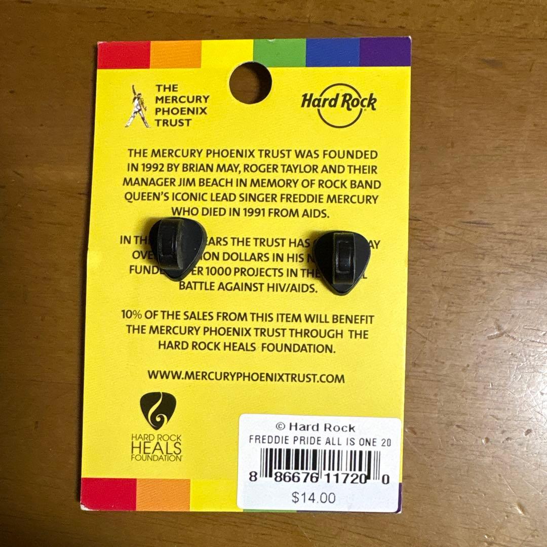 ハードロックカフェ All Is One ピンバッジ フレディマーキュリー