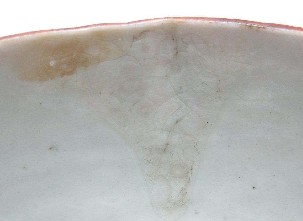 蝶彫刻 火屋 陽刻 花紋 古い 香炉 E90918