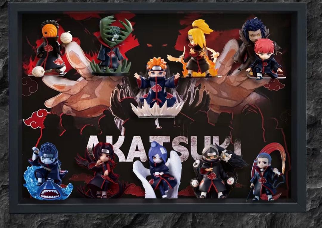 ナルト NARUTO 暁　フィギュア 10体コンプリートセット POP MART