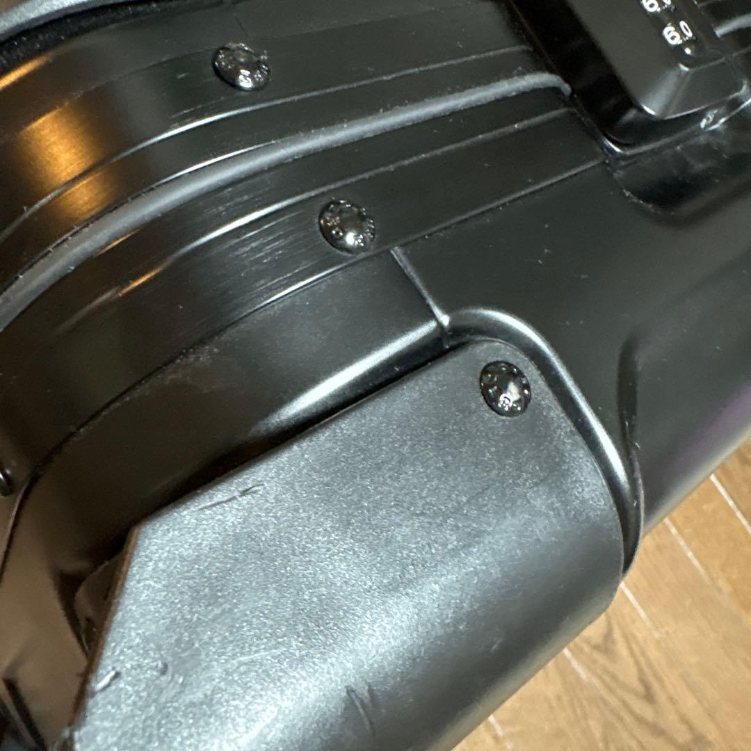 ゼロハリバートン　アメリカ製ステルス　マットブラックGeoAluminum3.0