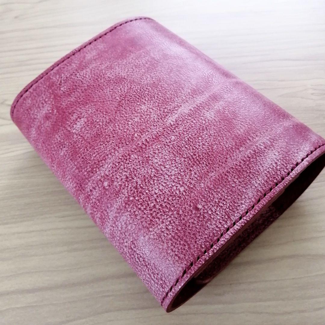 ミニ6 システム手帳 ワインレッド