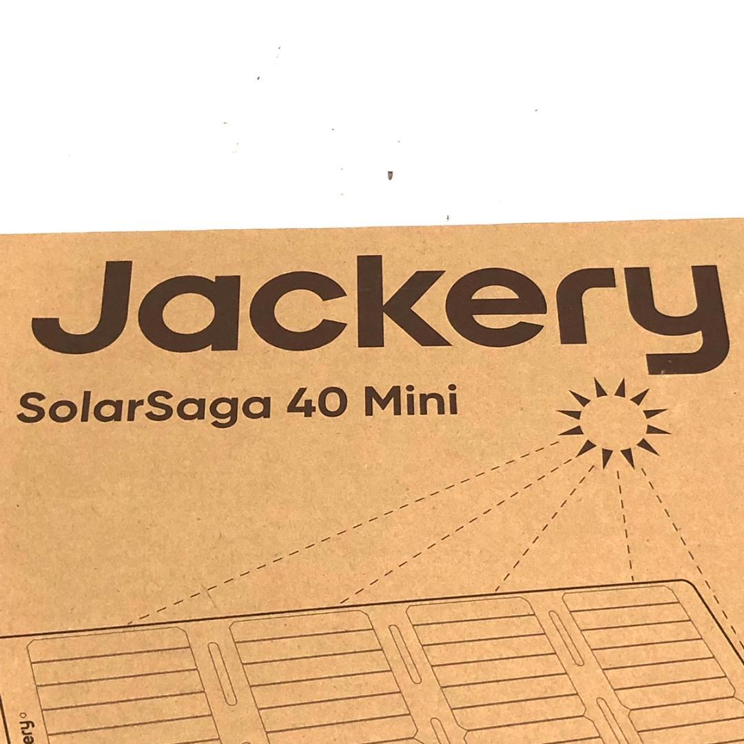 未使用品！ Jackery ソーラーパネル SOLARSAGA 40 MINI