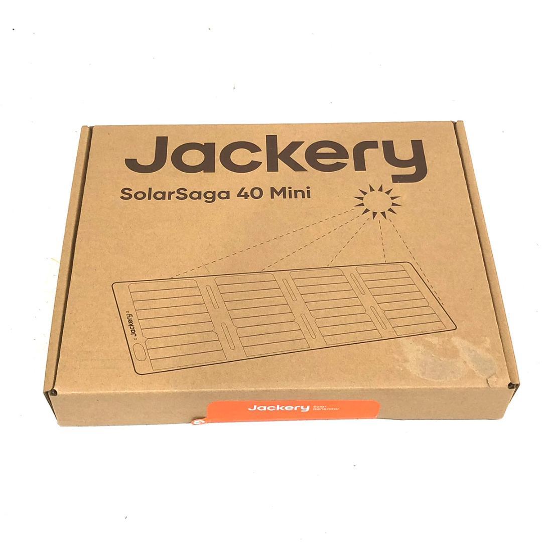 未使用品！ Jackery ソーラーパネル SOLARSAGA 40 MINI