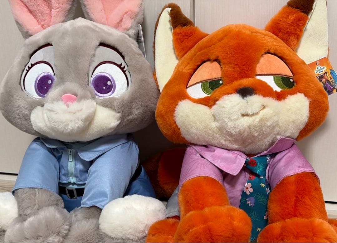 ズートピア2 ジュデ ニック ぬいぐるみ　セット