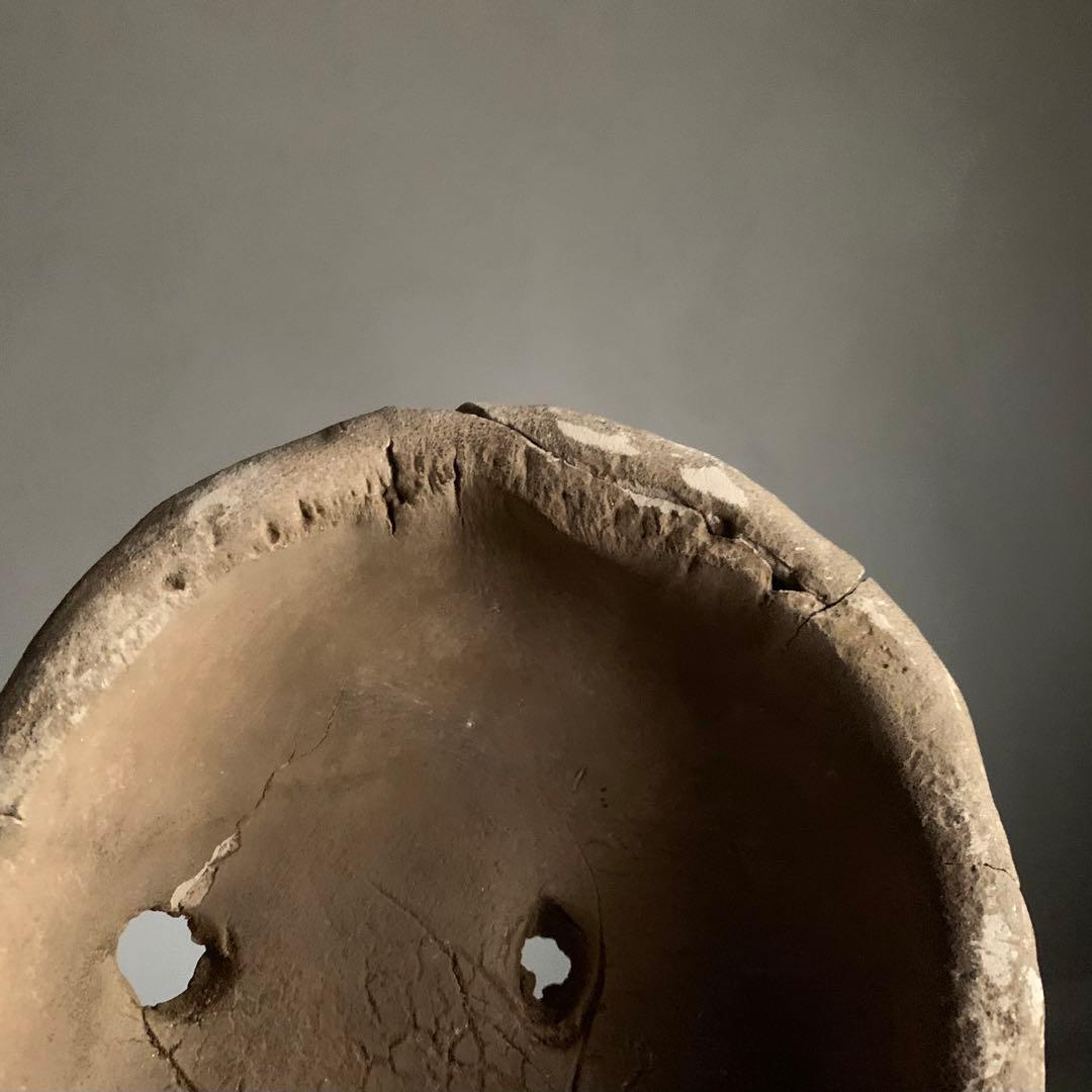 熊谷幸治 さんの 人面土器 現代美術 仮面 アート