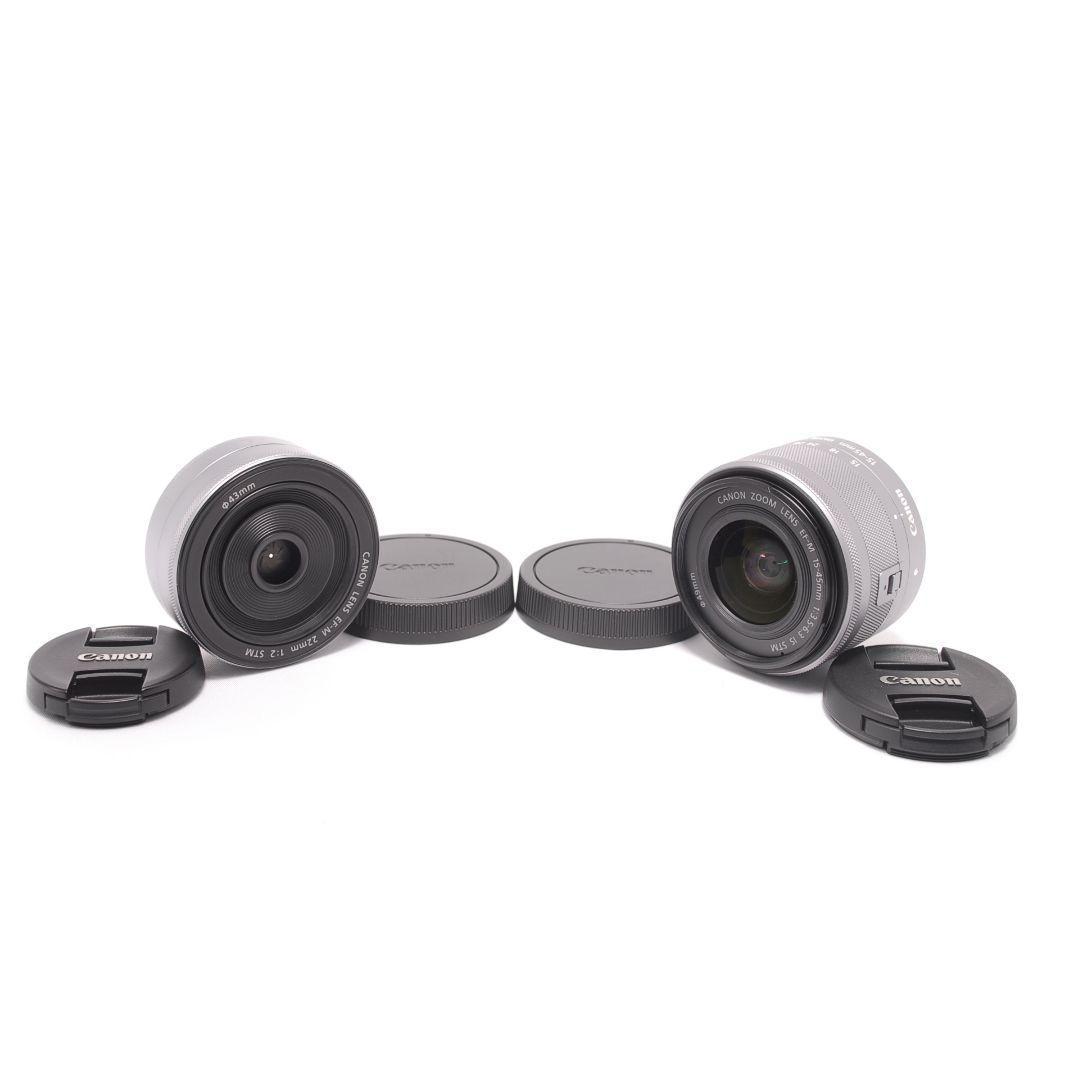 ❤即購入1000円OFF❤美品❤ キャノン EOS M100 ダブルレンズキット