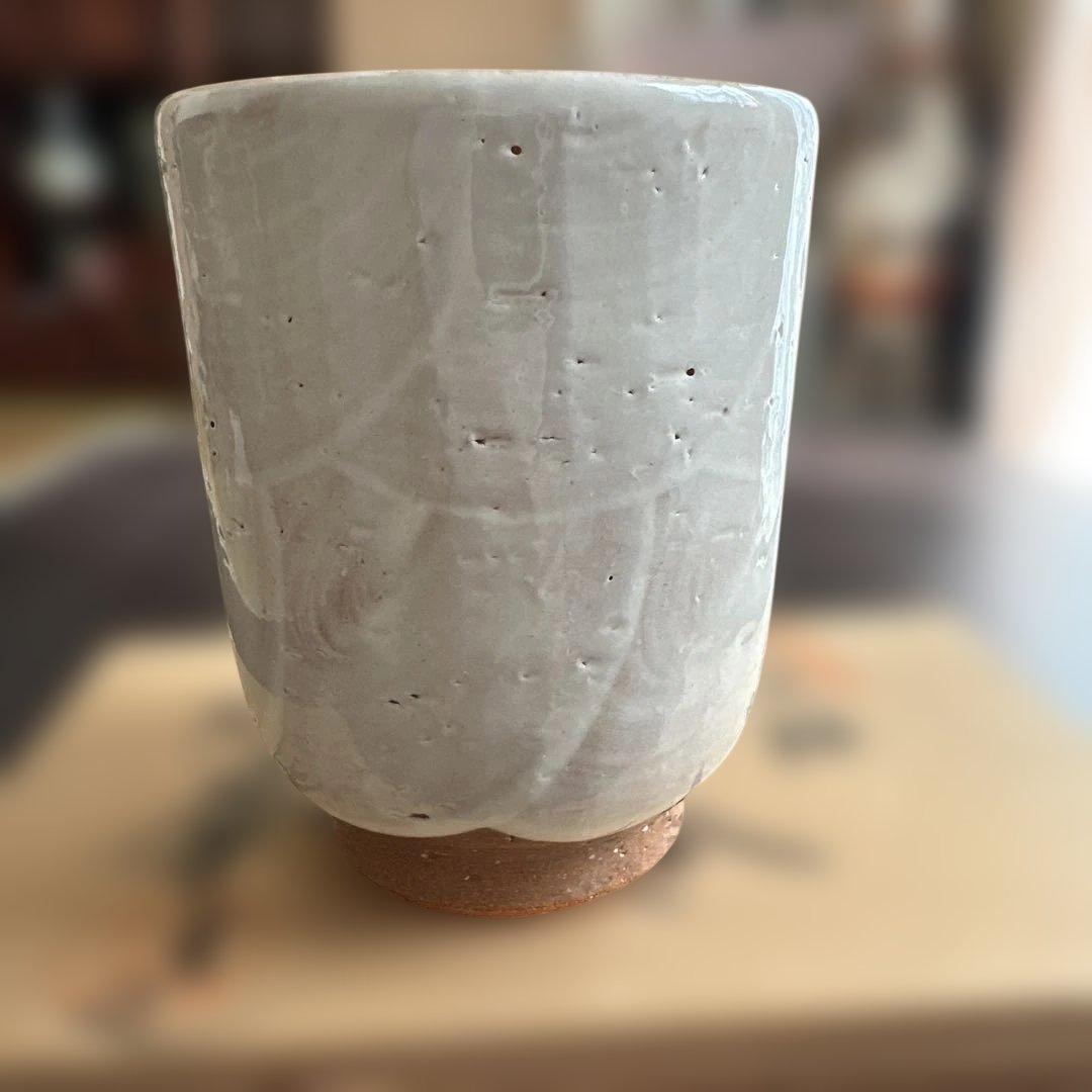 京焼　陶葊　土渕陶葊　夫婦湯呑み　 紅白梅