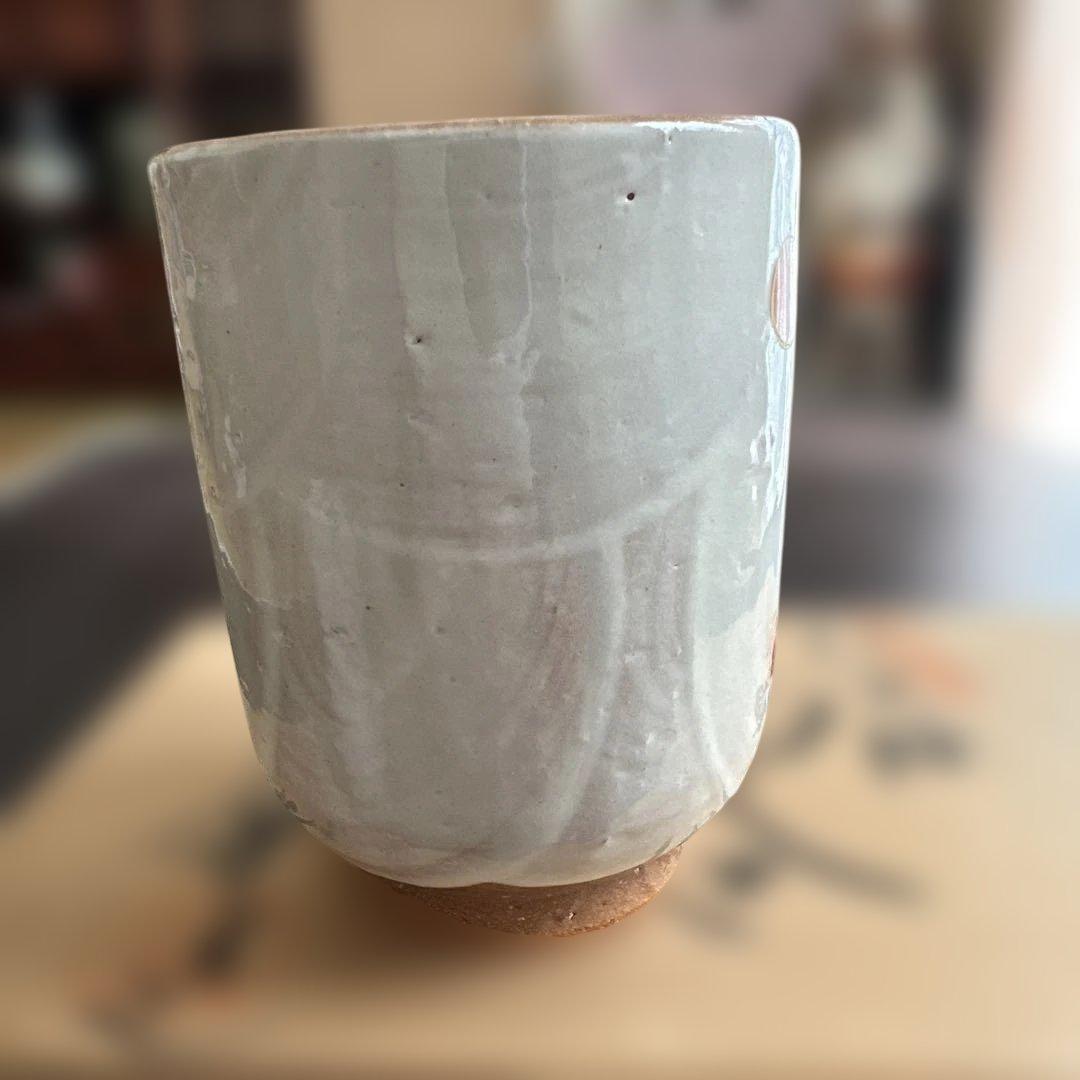 京焼　陶葊　土渕陶葊　夫婦湯呑み　 紅白梅