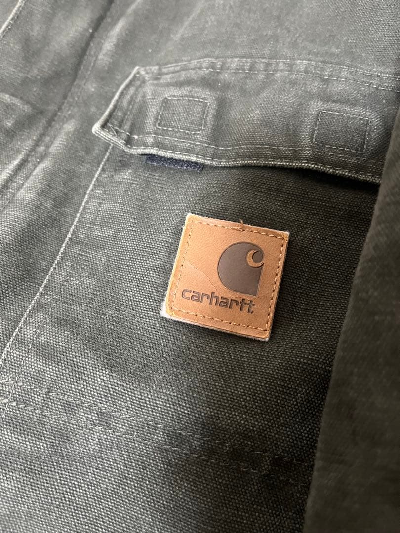 希少 SサイズCarhartt トラディショナルコート モスグリーン