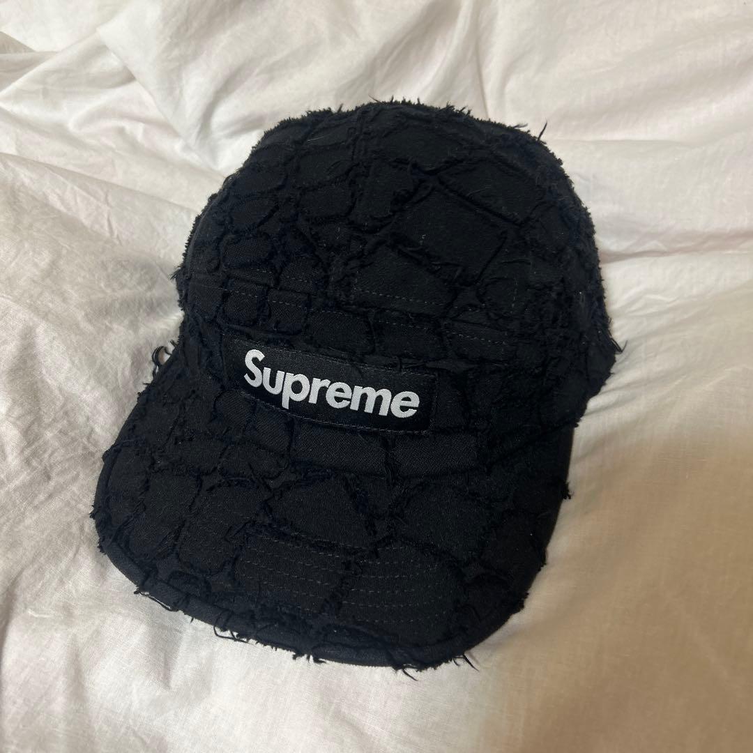 Supreme クロコダイルパターン キャップ
