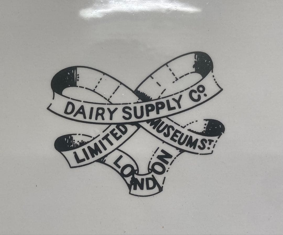 値下げ　イギリス　ビンテージ　PURE BUTTER 陶器製　デッドストック