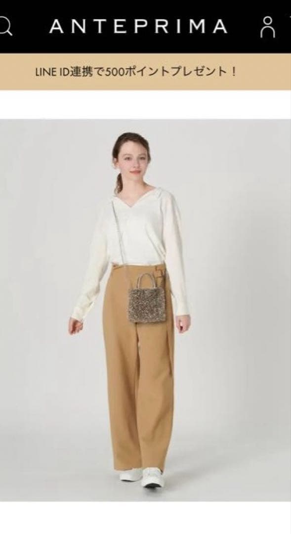 【美品】アンテプリマ　スタンダード ミニアトゥーラ カーキシルバー