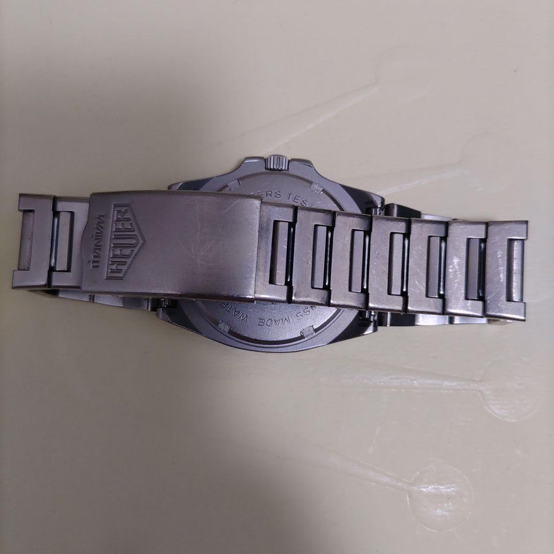 稀少　ホイヤー　チタニウム　プロフェッショナル１００Ｍ　メンズ　クォーツ