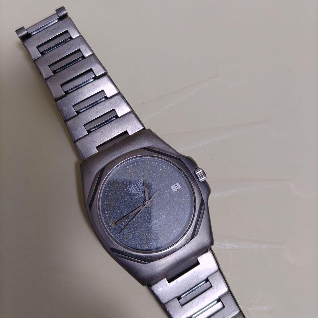 稀少　ホイヤー　チタニウム　プロフェッショナル１００Ｍ　メンズ　クォーツ