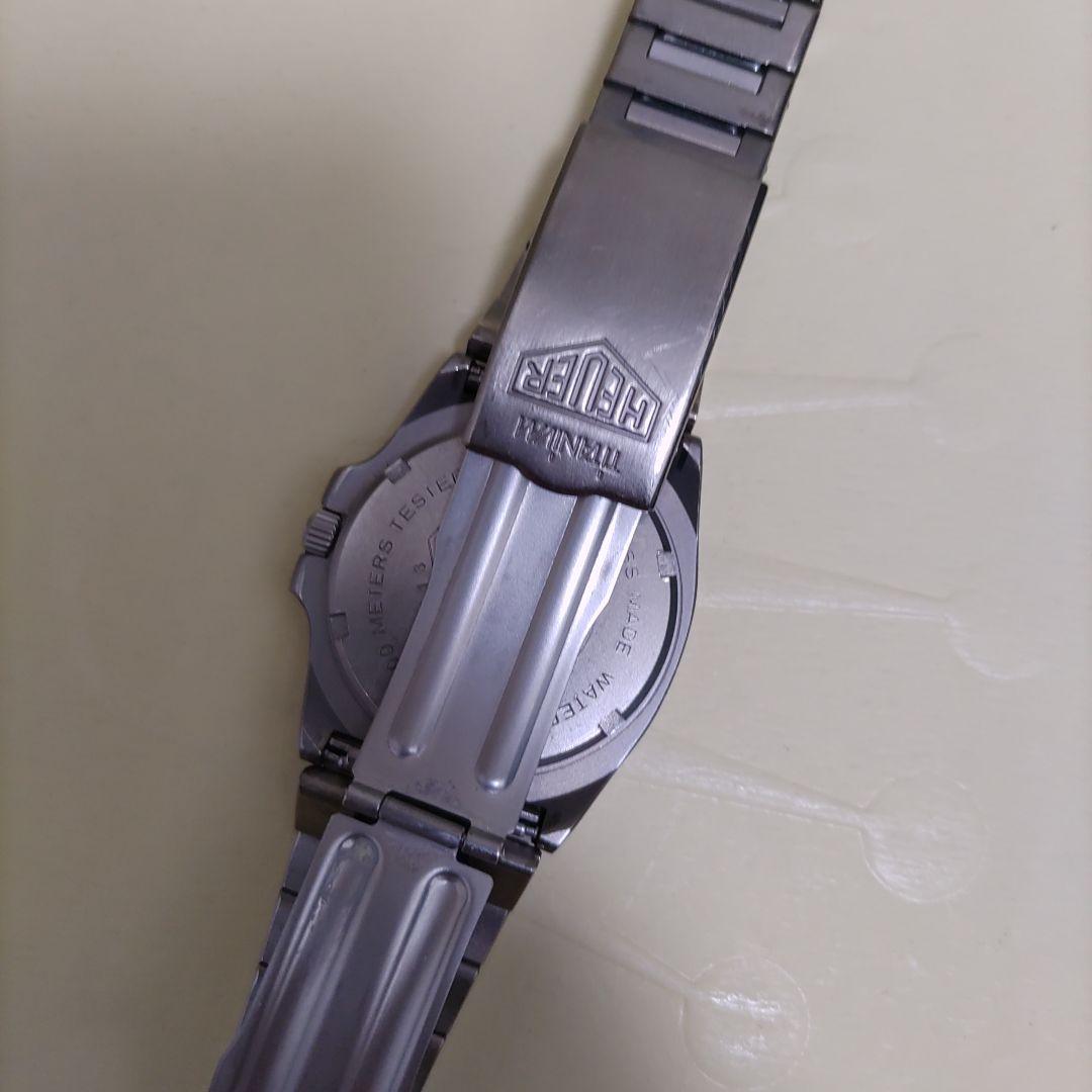 稀少　ホイヤー　チタニウム　プロフェッショナル１００Ｍ　メンズ　クォーツ