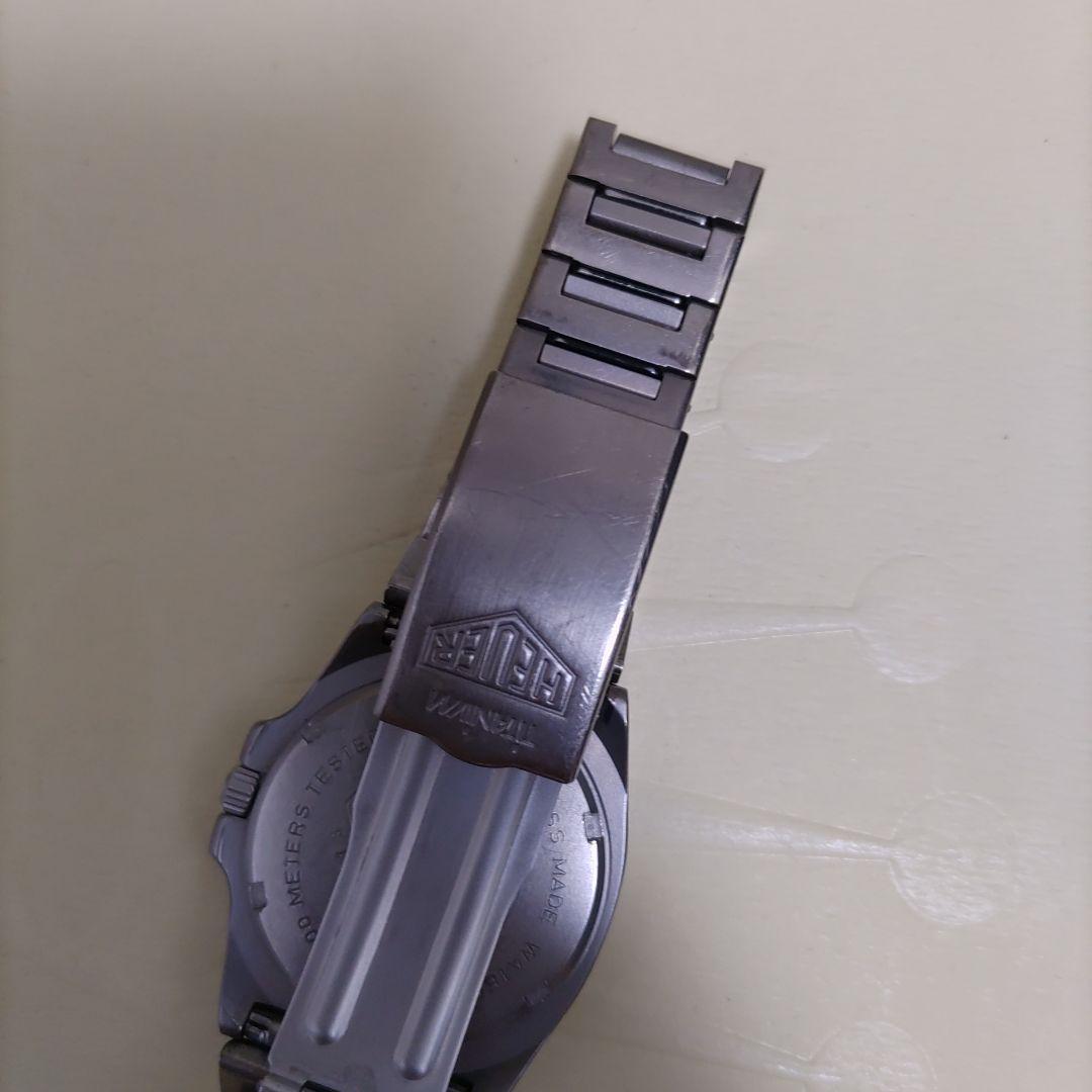 稀少　ホイヤー　チタニウム　プロフェッショナル１００Ｍ　メンズ　クォーツ