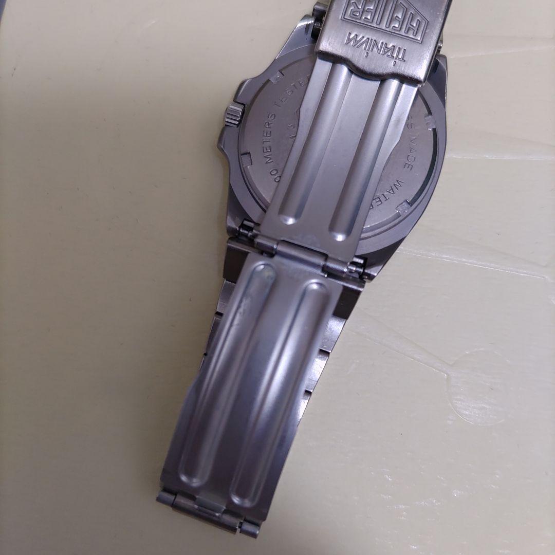 稀少　ホイヤー　チタニウム　プロフェッショナル１００Ｍ　メンズ　クォーツ