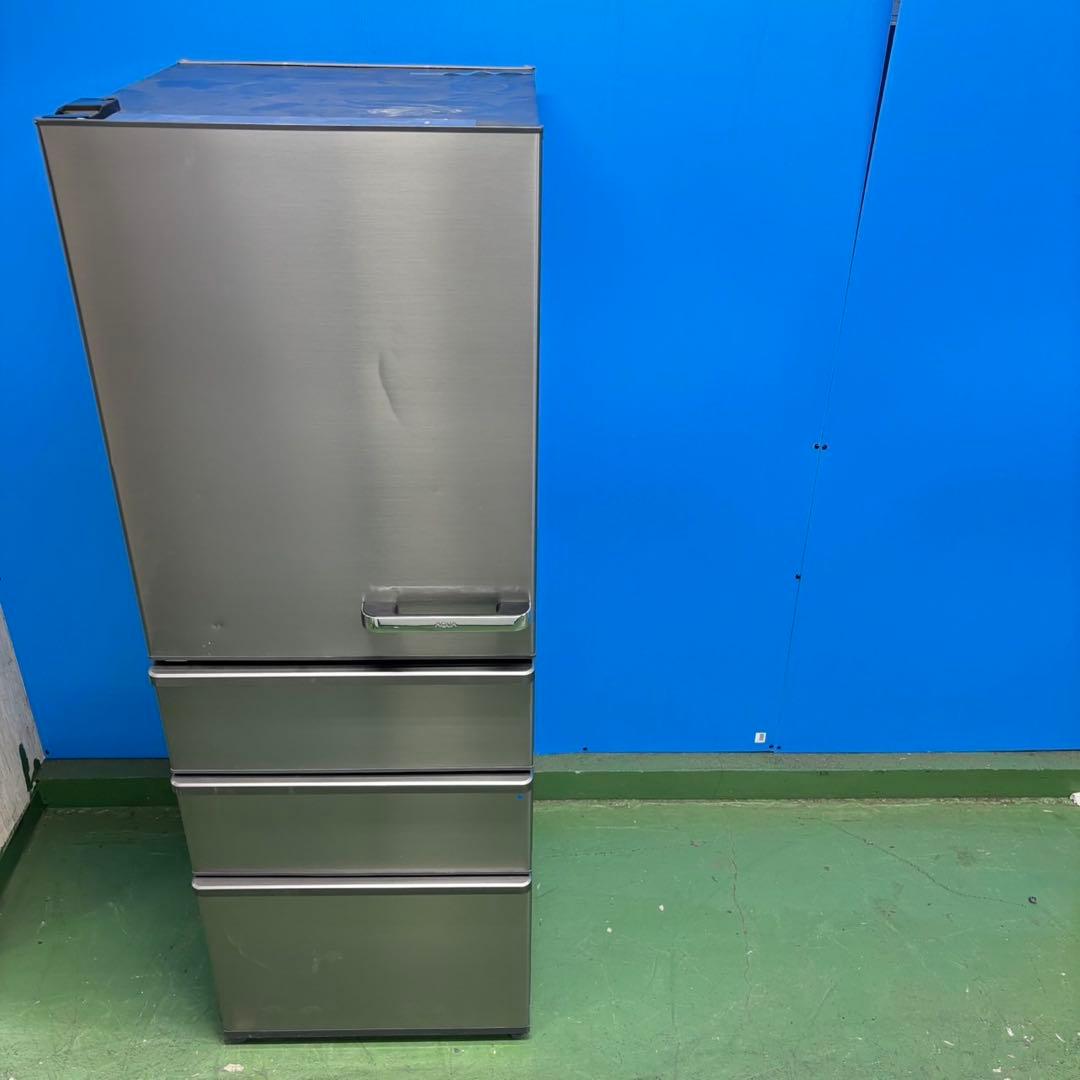 521 大型冷蔵庫　左開き　自動製氷機付　300L〜400L マッドデザイン