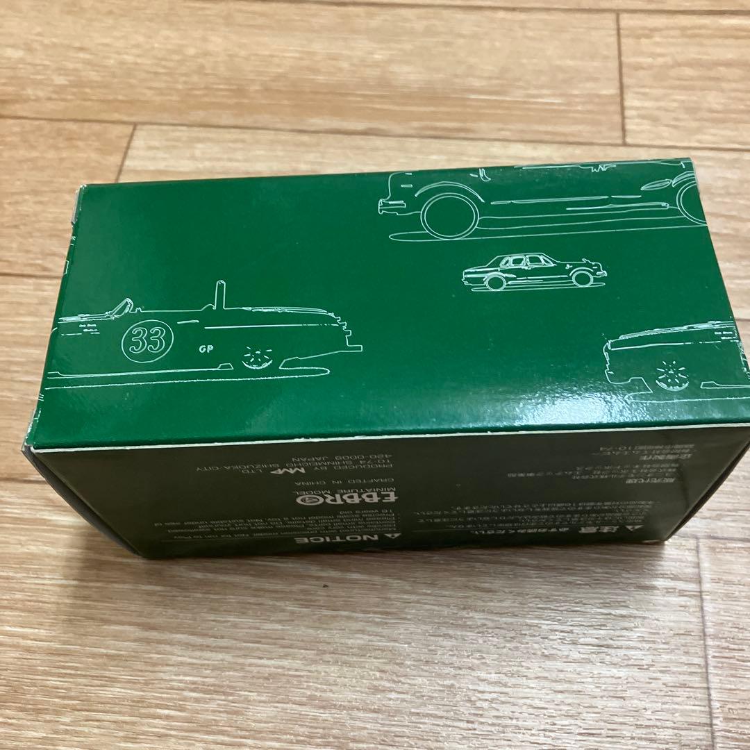 【未使用】EBBROユーノスロードスター1/43 青 商談成立