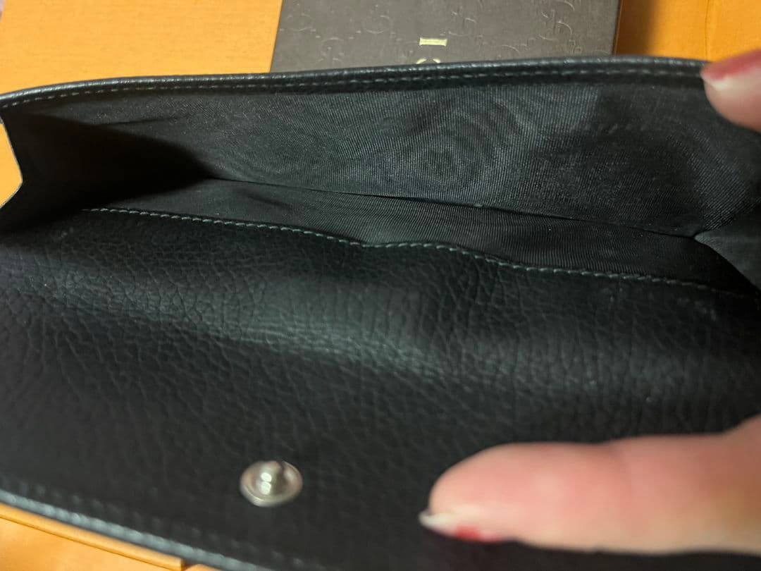 GUCCI ブラック 二つ折り財布セット割引有