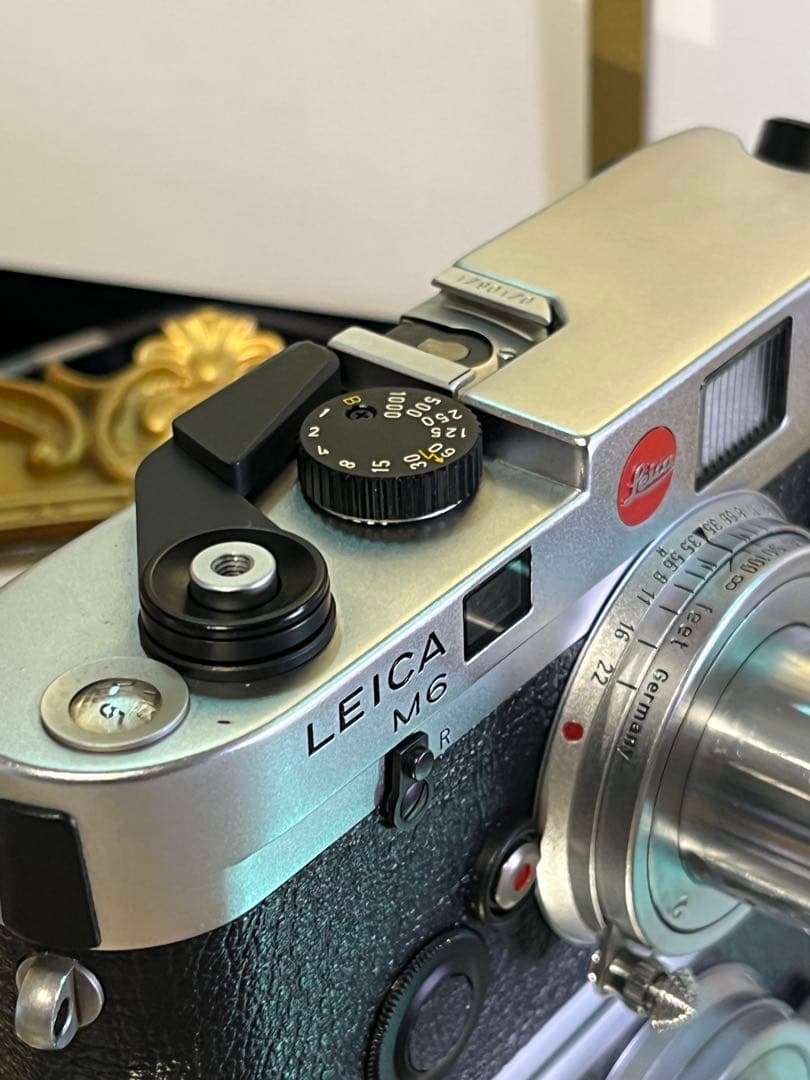 LEICA M6 フィルムカメラ Elmar 50mm f3.5整備品