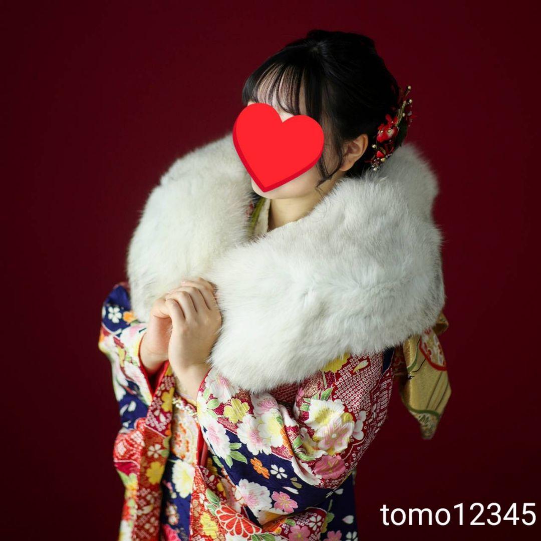 振袖フルセット　成人式前撮り卒業式　紺色桜菊牡丹鞠古典柄　振袖一式　正絹