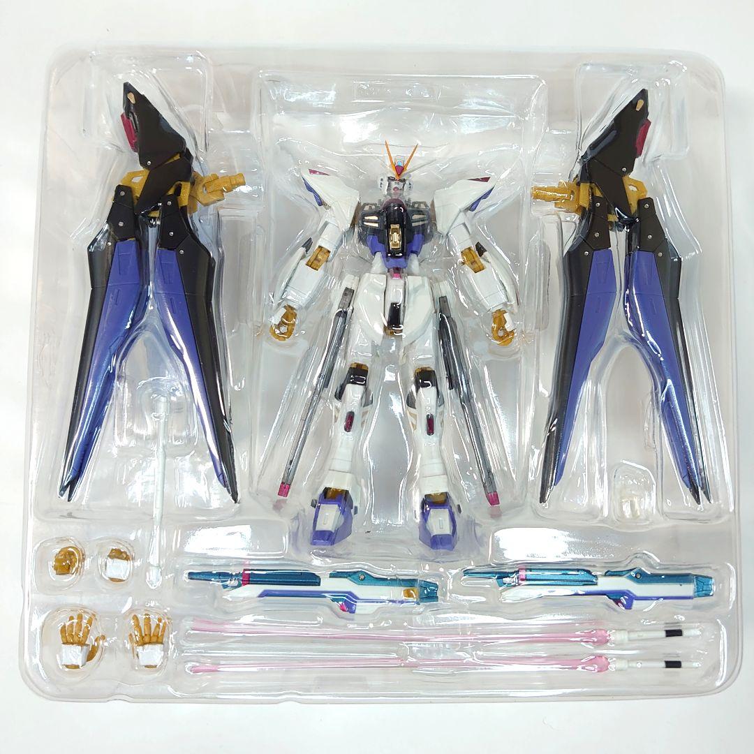 一部欠品 ROBOT魂 ストライクフリーダムガンダム&ウイングエフェクト セット