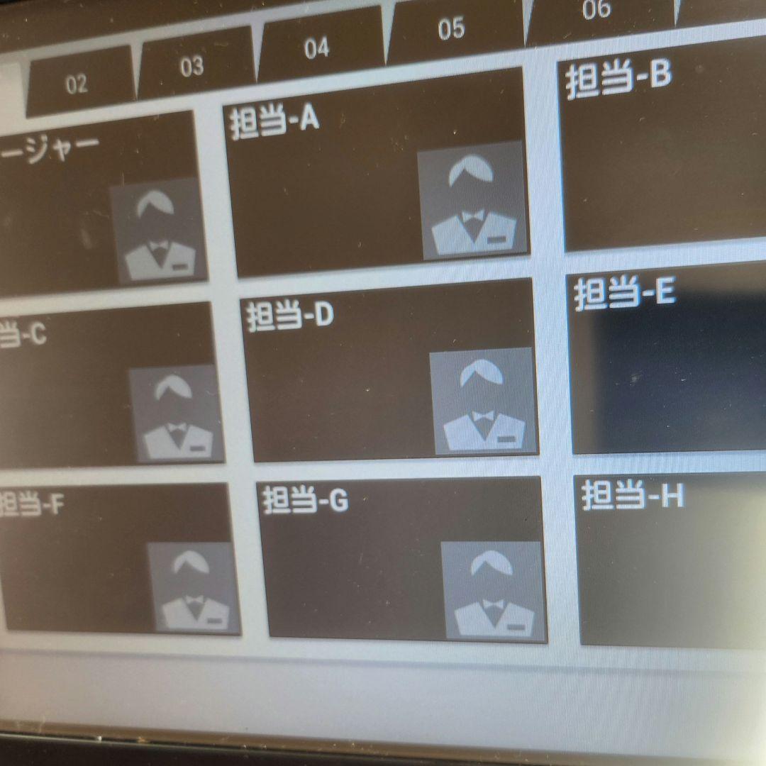 カシオ V-R200 ブラックインボイスレジスター　タッチパネル　本体+ドロア付