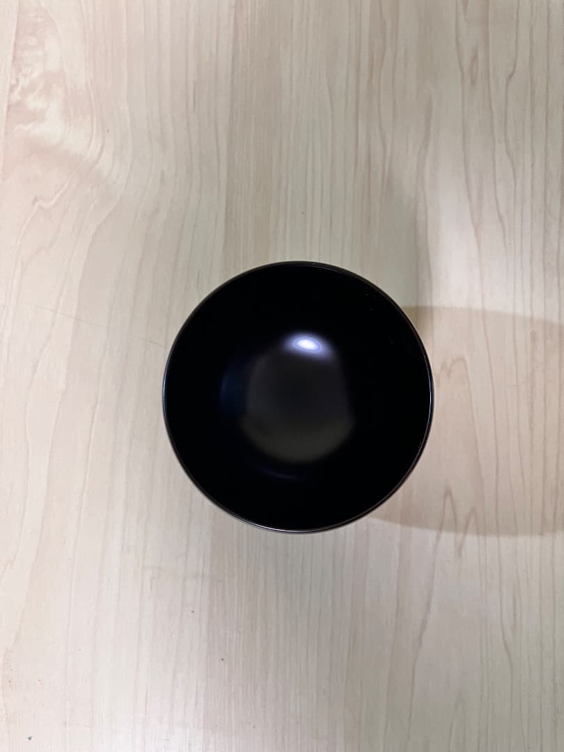 漆器　コーヒー椀スプーン付き