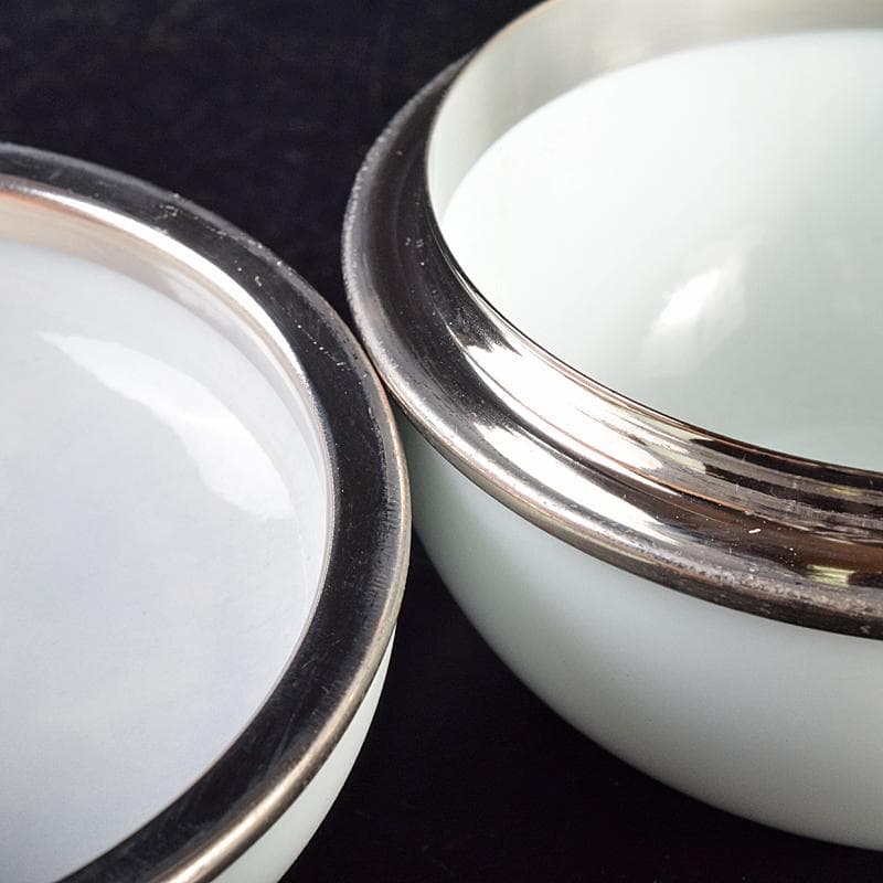 七宝焼　安藤七宝店　藤松紋　盒子蓋物　共箱　M　R7693