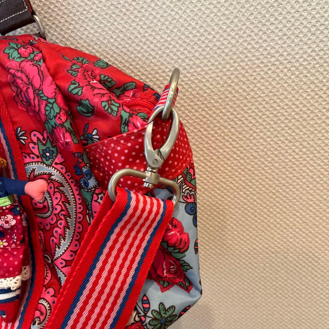 OILILY ボストンバッグ 花柄