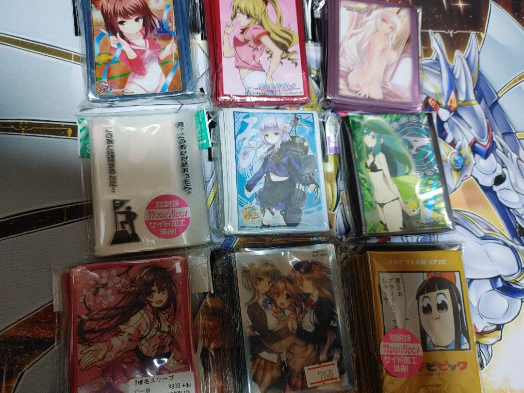 キャラクタースリーブ 78個