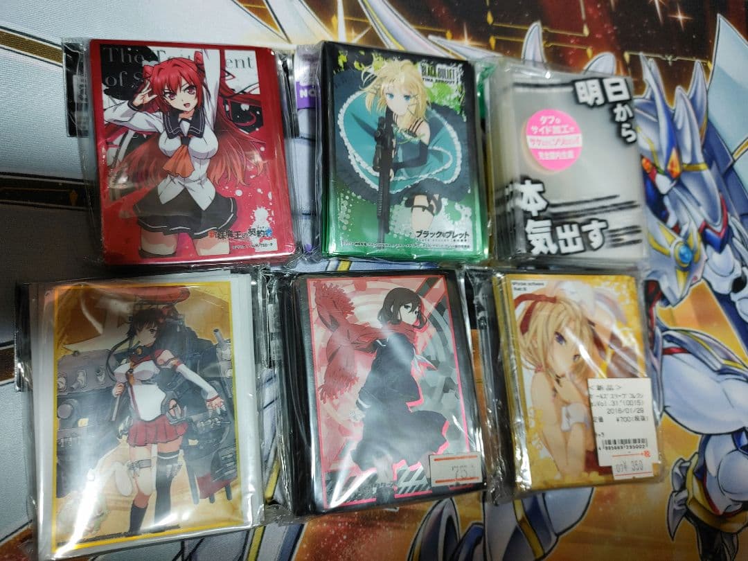 キャラクタースリーブ 78個