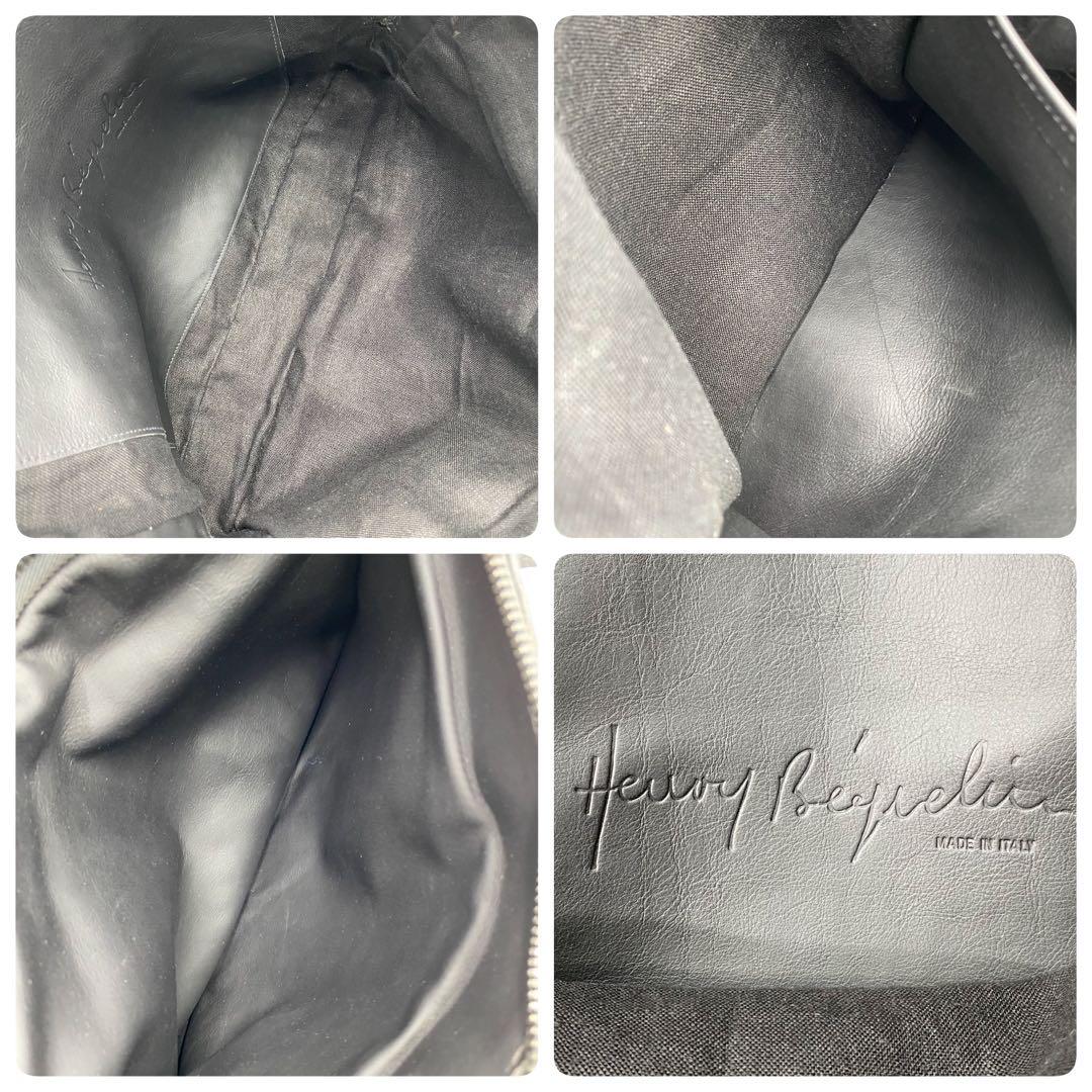 良品 エンリーべグリン ビジネス 2WAY バッグ A4 大容量 本革 出張