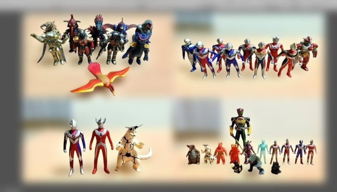 【生産終了品 フィギュア36体まとめ売り】旧ウルトラヒーローズ・怪獣シリーズ
