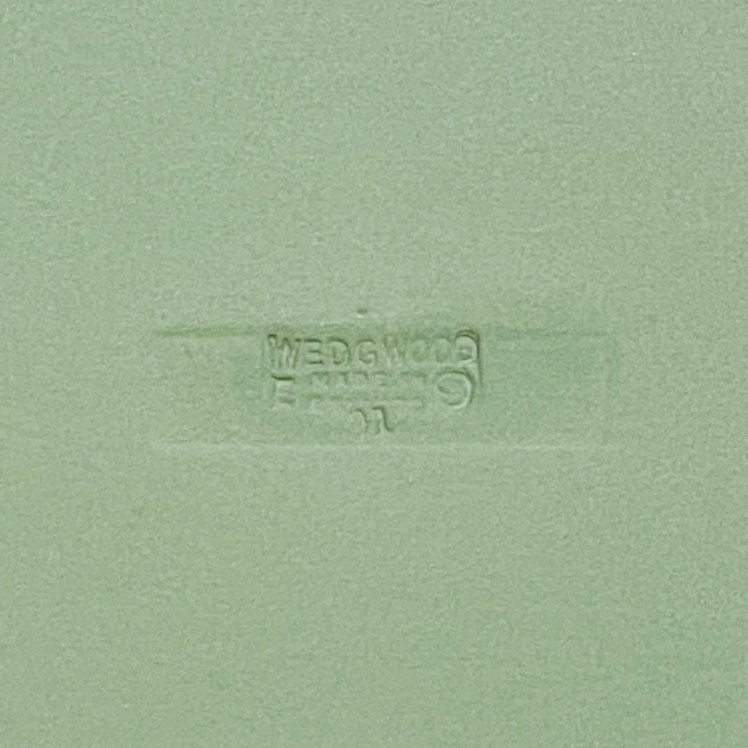  ウェッジウッド ジャスパー グリーン 陶板 プラーク