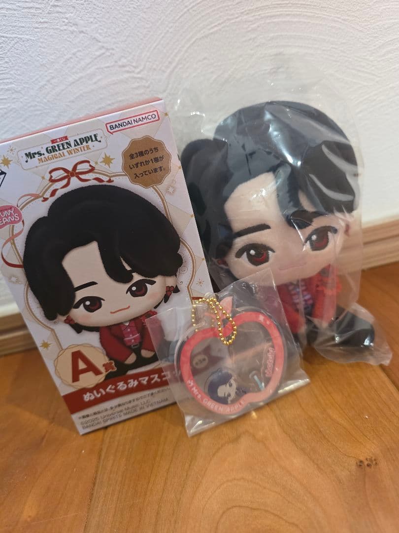 ☬*☬様 ミセスグリーンアップル一番くじ ぬいぐるみ・アクリルチャーム セット