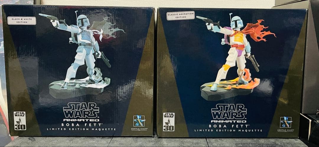 2体☆ 未使用 ボバフェット スターウォーズ ジェントルジャイアント スタチュー