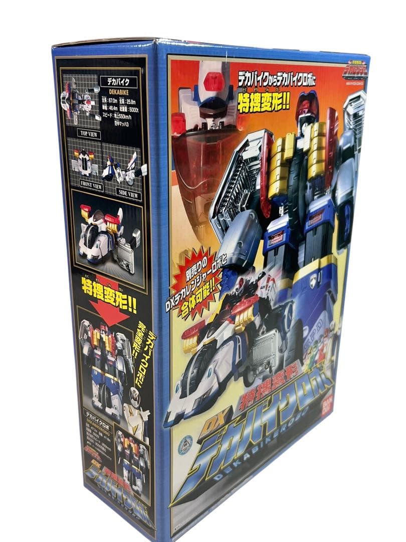 未開封・未使用品　特捜変形　DX デカバイクロボ　特捜戦隊デカレンジャー