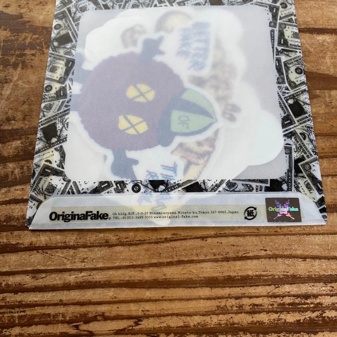 新品 KAWS OriginalFake カウズ オリジナルフェイク ステッカー