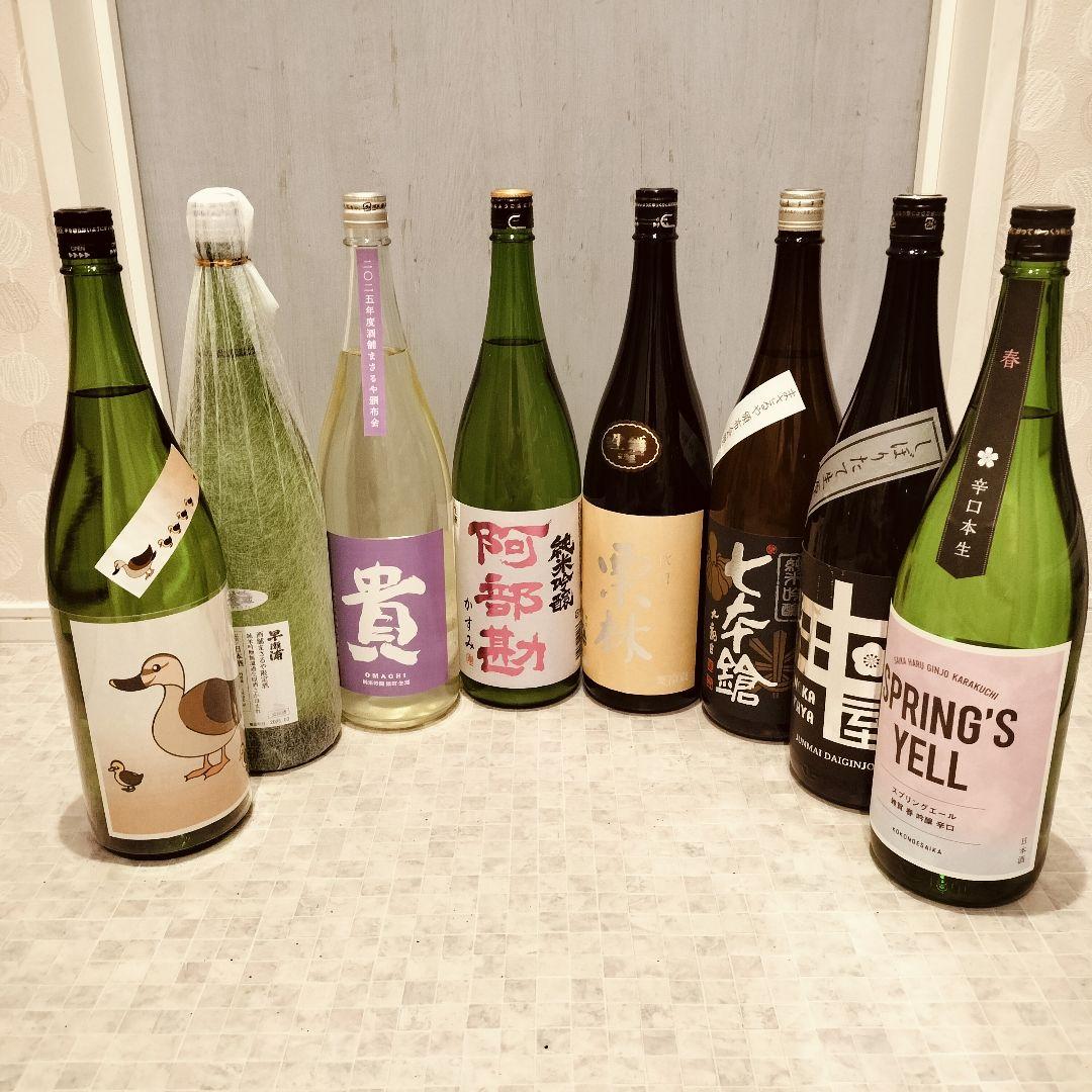 s*u様 日本酒　一升瓶　8本セット